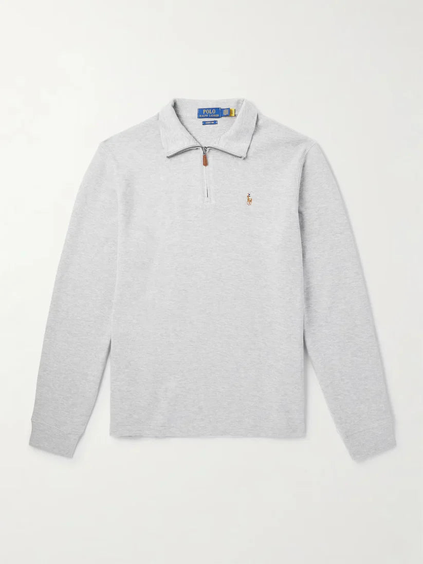 "RL" Halfzip Sweater