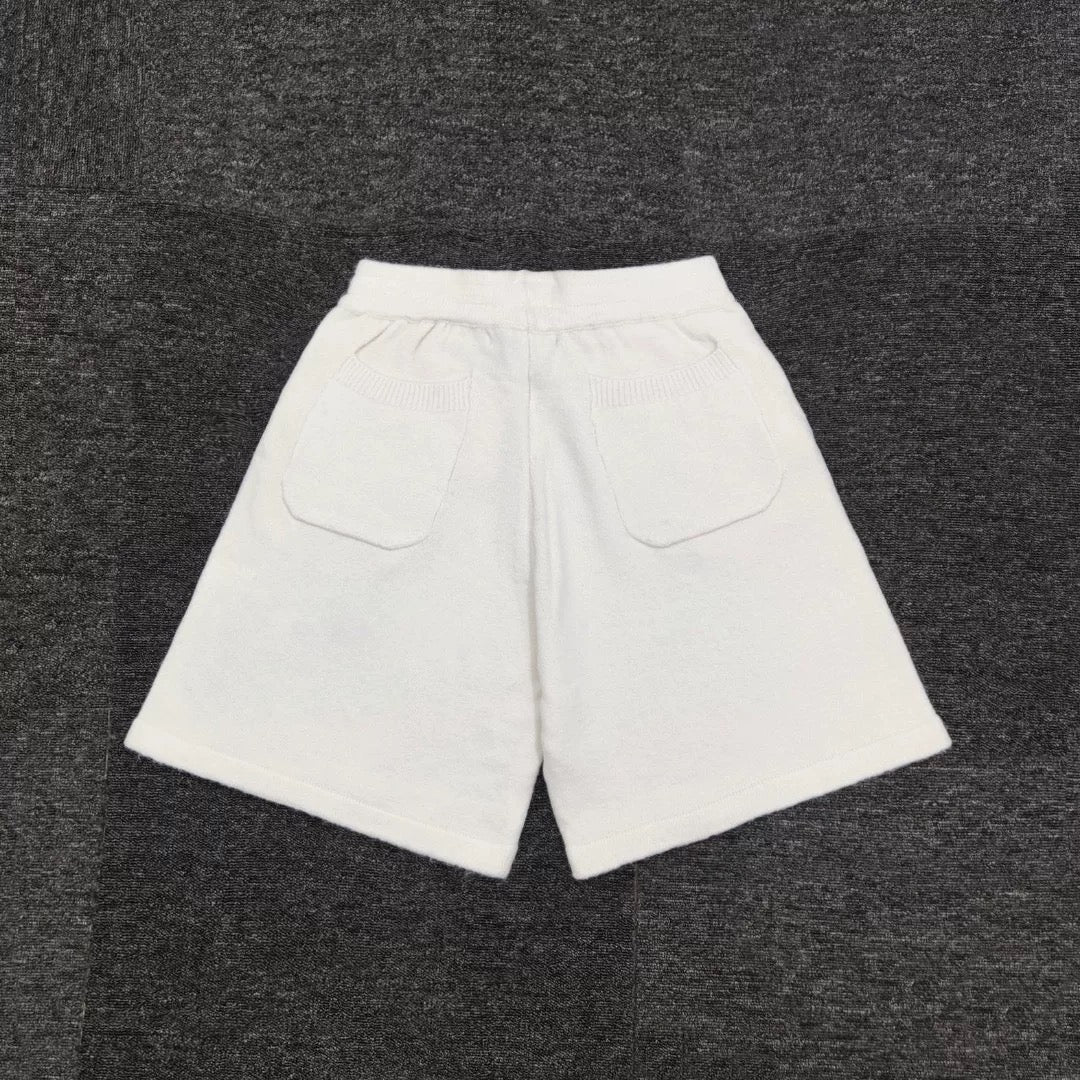 “CB” Shorts White