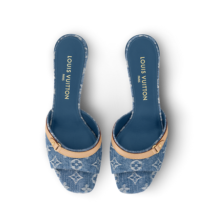 Monogram Kitten Heels