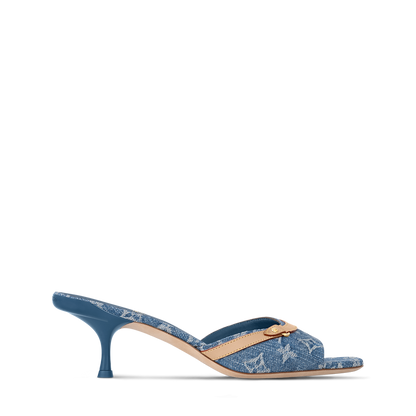 Monogram Kitten Heels