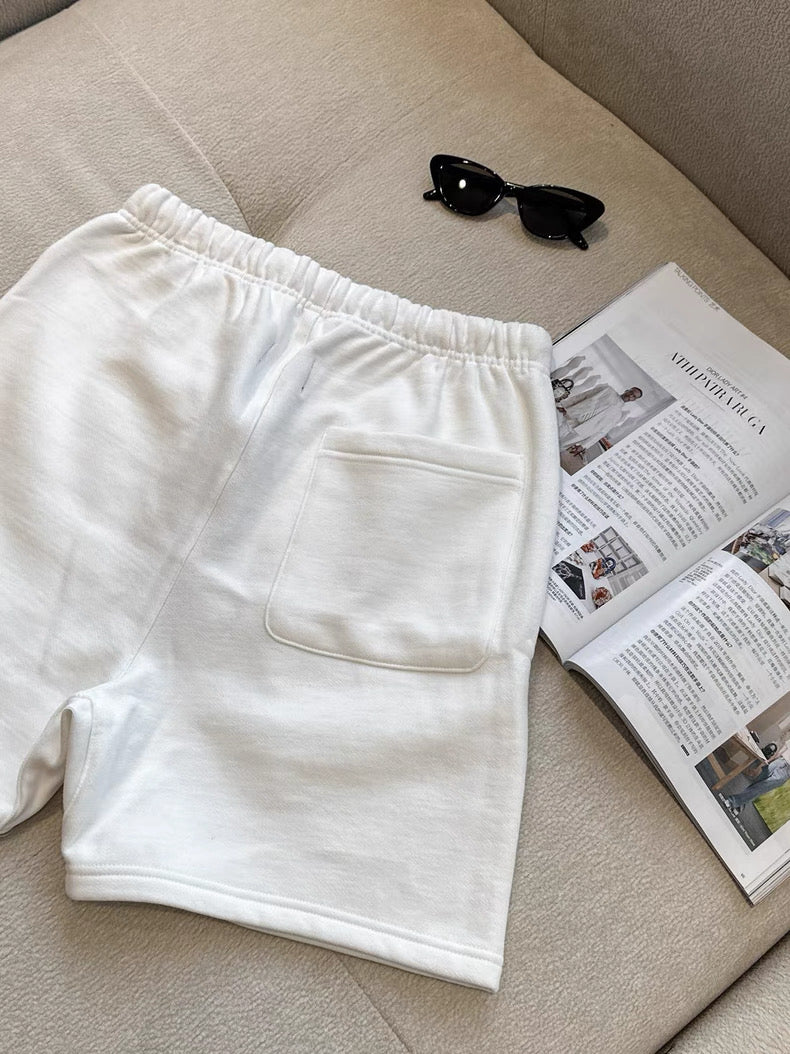 “Essential” Shorts White