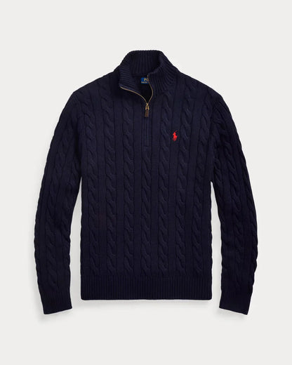 "RL" Knit Halfzip