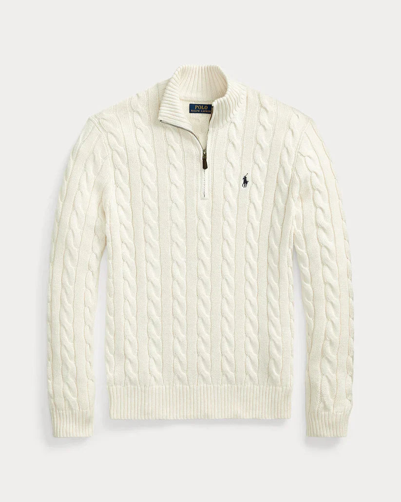 "RL" Knit Halfzip