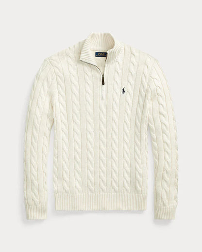 "RL" Knit Halfzip