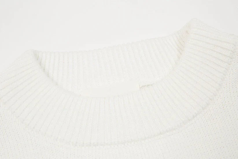 "HEART" - SWEATER WHITE (UNISEX)