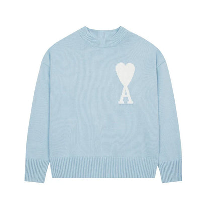 "HEART" - SWEATER BABYBLUE (UNISEX)