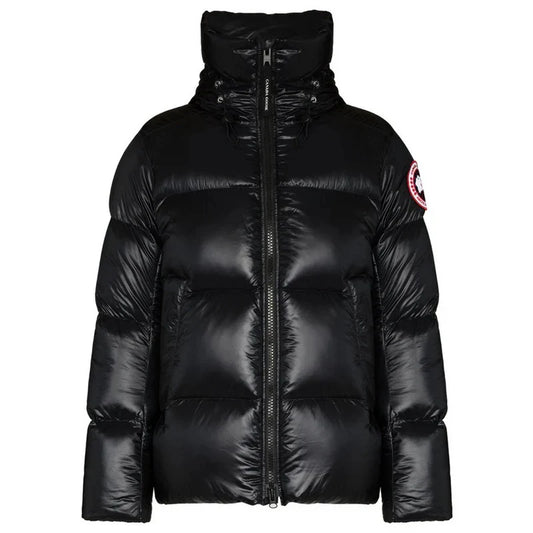 "Goose" Shiny Puffer Black